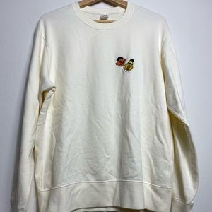 Uniqlo x kaws Sesame Street embroidery sweatshirt